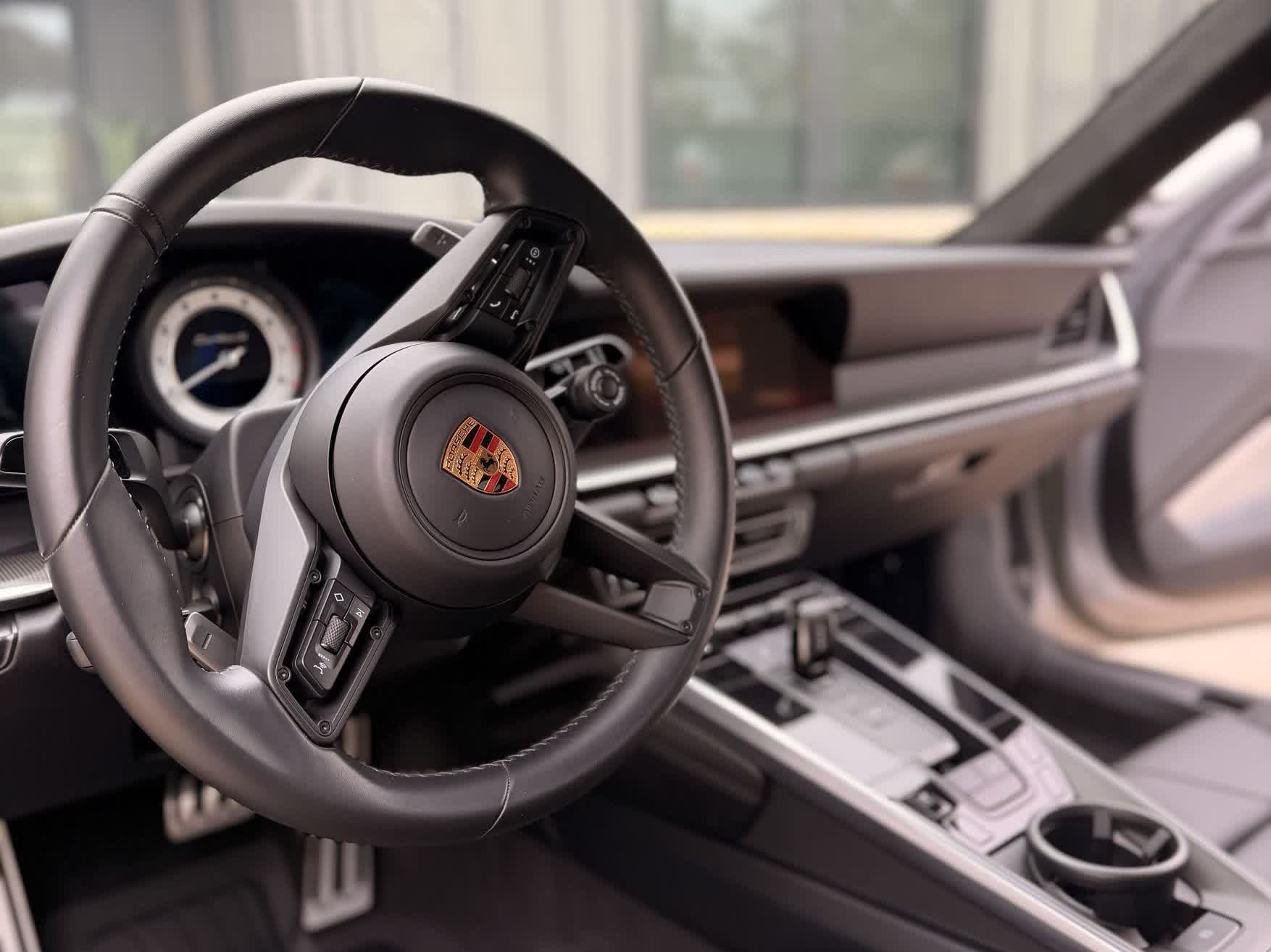 Interior leather restoration